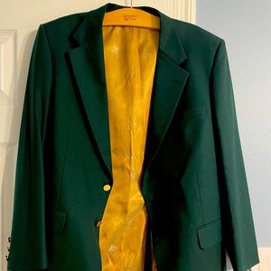 💸BURBERRY💸AUTHENTIC BLAZER STYLISH GREEN EMERALD